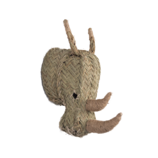 cabeza de rinoceronte