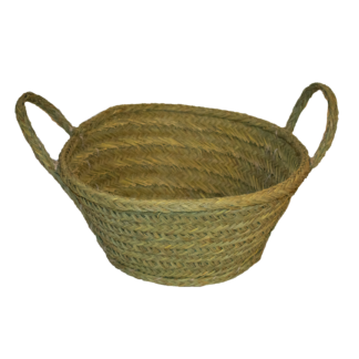 cesta redonda dos asas
