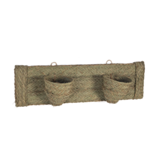 macetero de pared doble horizontal