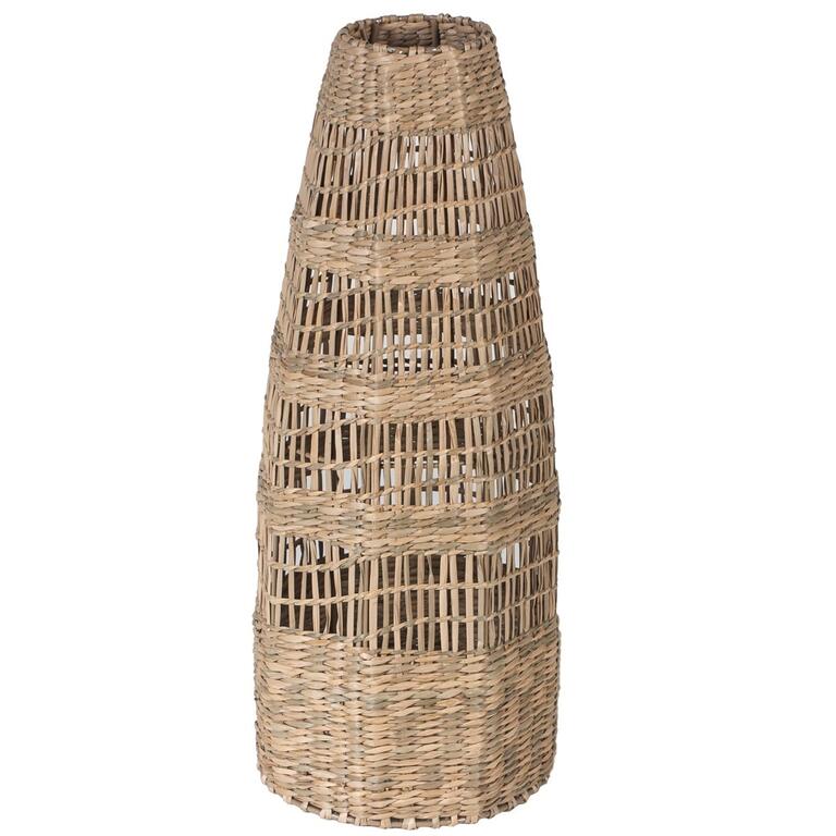 pantalla alta fibra natural 20x52 cm