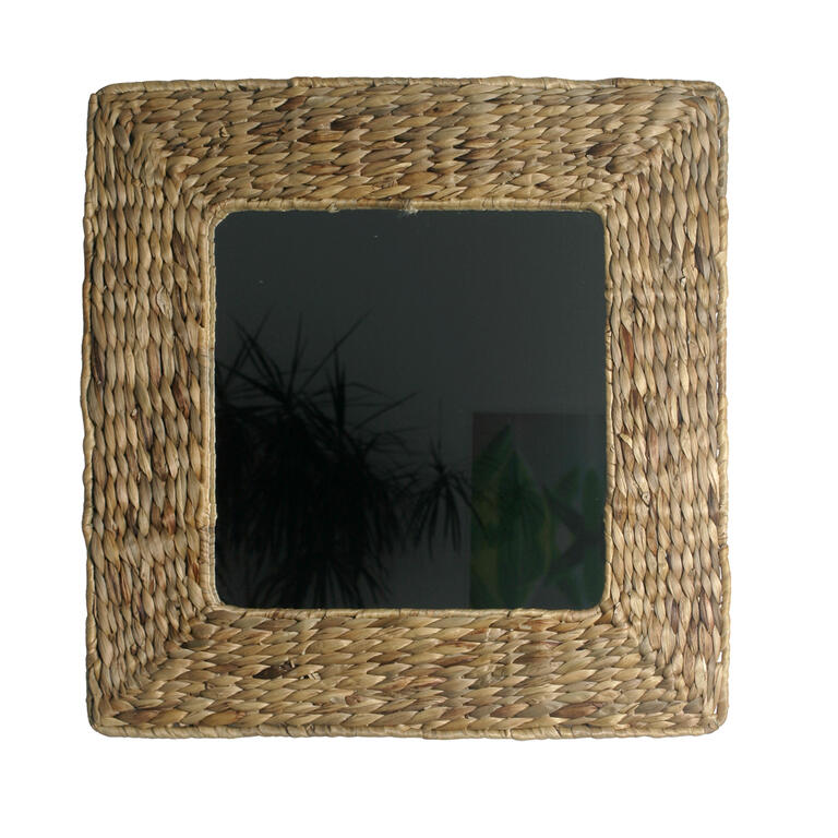 Espejo cuadrado anea 60x 60 cm / dimensión espejo 40x40 cm