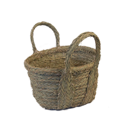 cesto bolso dos asas esparto