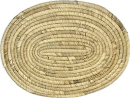 salvamantel seagrass ovalado