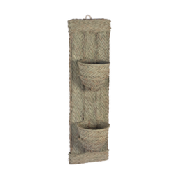 macetero de pared doble vertical
