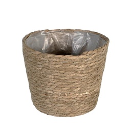 macetero fibra natural 17x22x30 cm